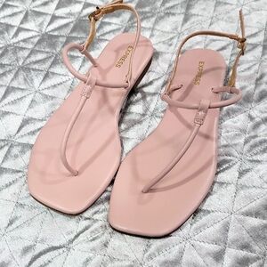 Express NWOT Women's Pink Sandals